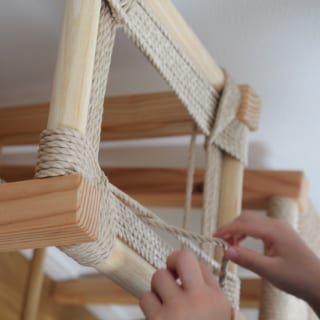 座編みスツール作り体験のサムネイル