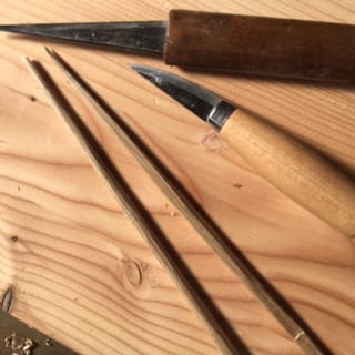 箸削り（グリーンウッドワーク）のサムネイル
